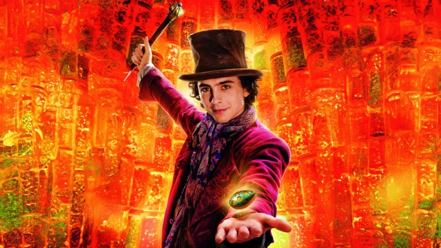 Timothée Chalamet as Wonka 2023