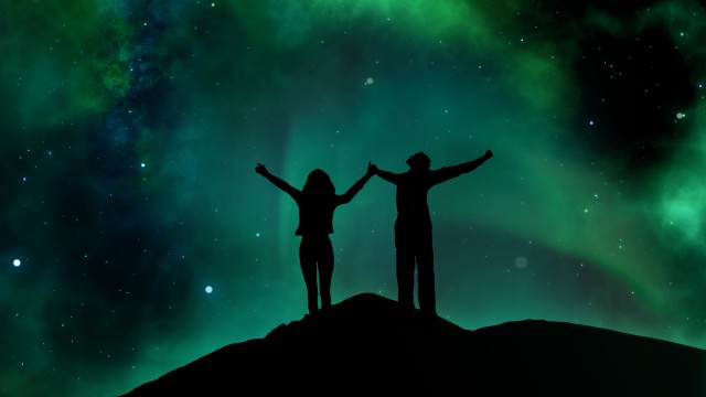 Love couple Silhouette