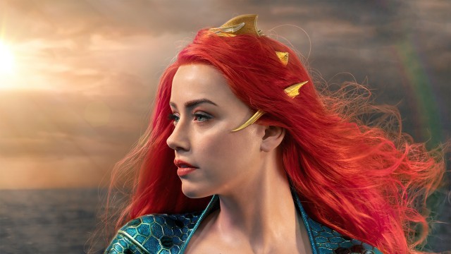 Amber Heard as Mera in Aquaman