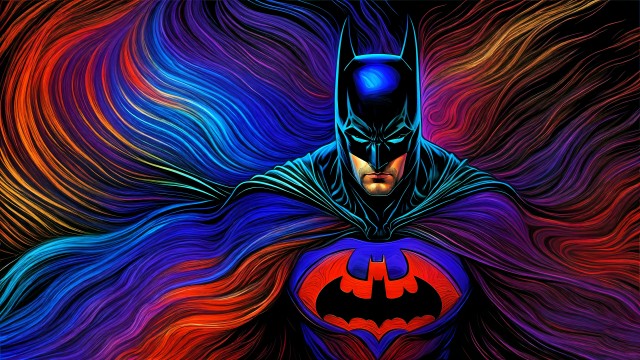 Batman Colorful art