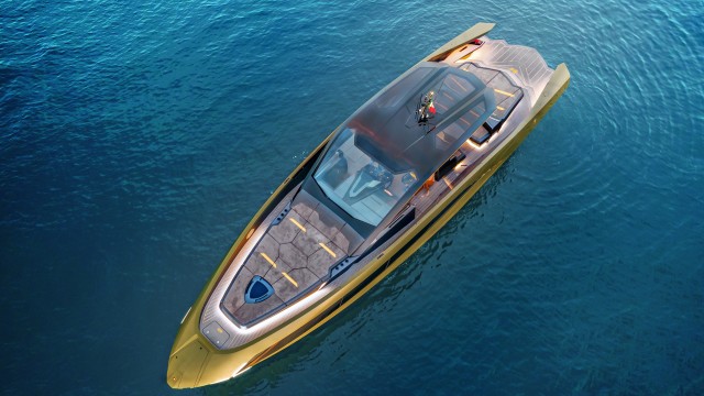 Tecnomar for Lamborghini 63 Luxury yacht