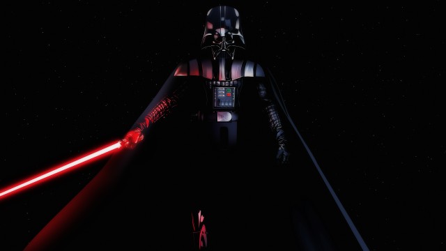 Darth Vader Black background