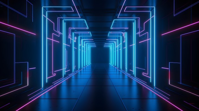 Glowing Corridor