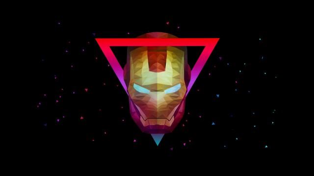 Iron Man Geometric