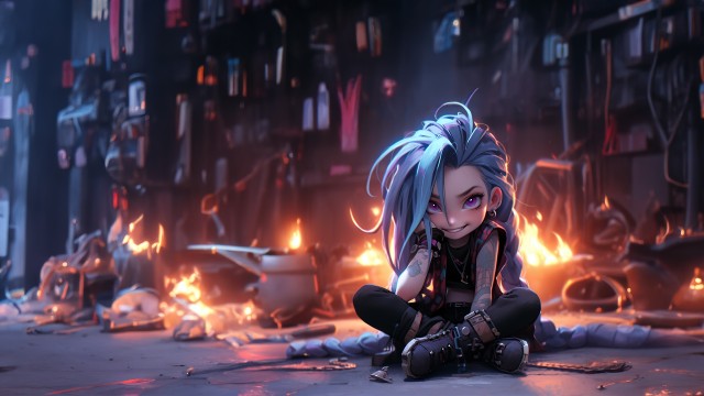 Jinx AI art