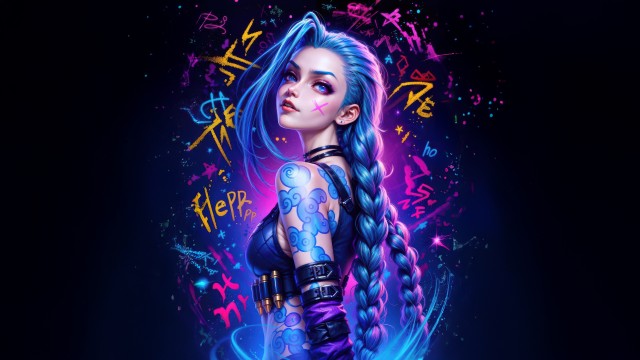 Jinx Colorful art
