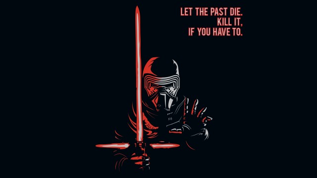 Kylo Ren Black background
