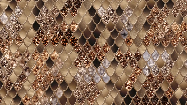 Mermaid scales Glitter background