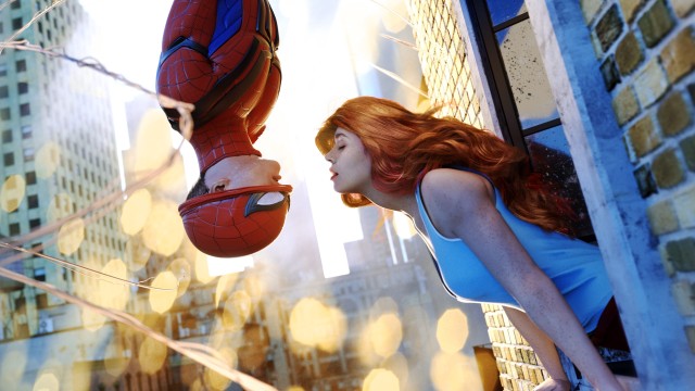 Peter Parker Mary Jane Kiss