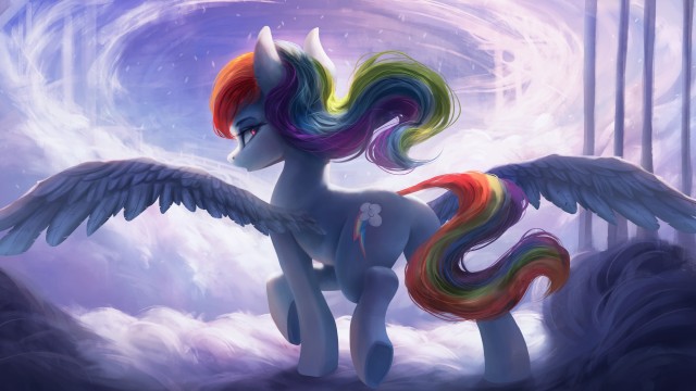Rainbow Dash Pegasus pony