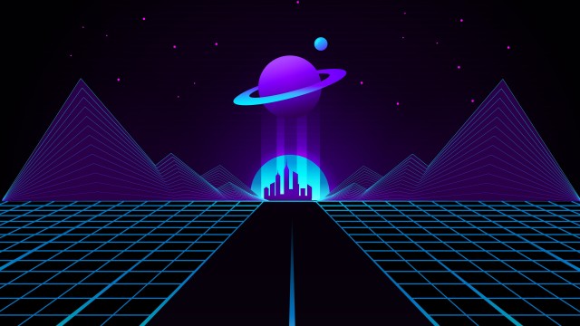 Saturn Retrowave