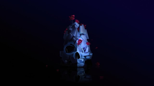 Skull Low poly