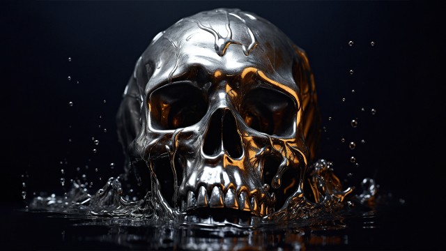 Skull Melting