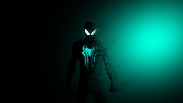 Spider-Man Dark Cyan