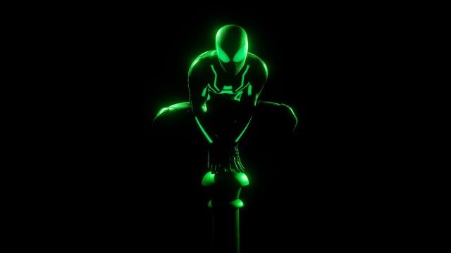 Spider-Man Glow in dark