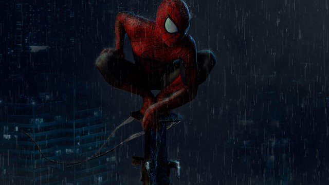 Spider-Man Rain