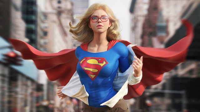 Supergirl CGI