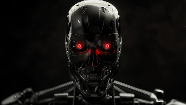 Terminator Dark background