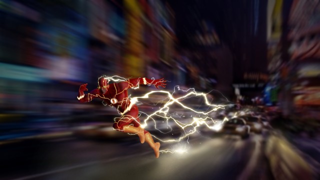 The Flash Marvel Superheroes