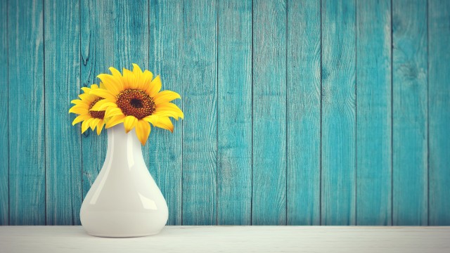 Sunflowers Flower vase