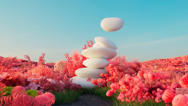 3D Render Landscape