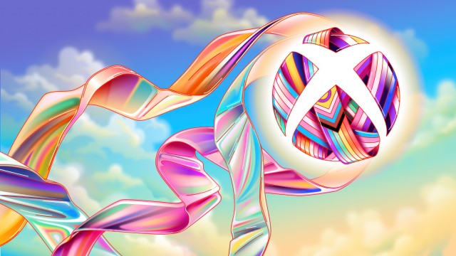 Xbox logo Pride ribbon