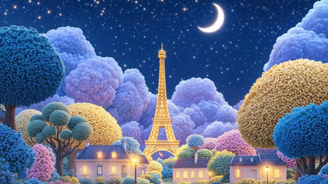 Eiffel Tower Dreamy