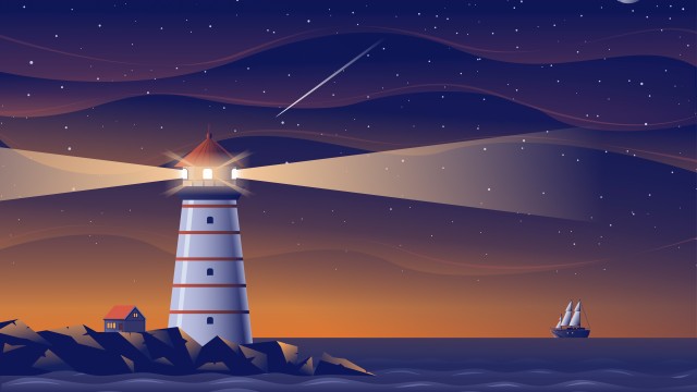 Lighthouse Night