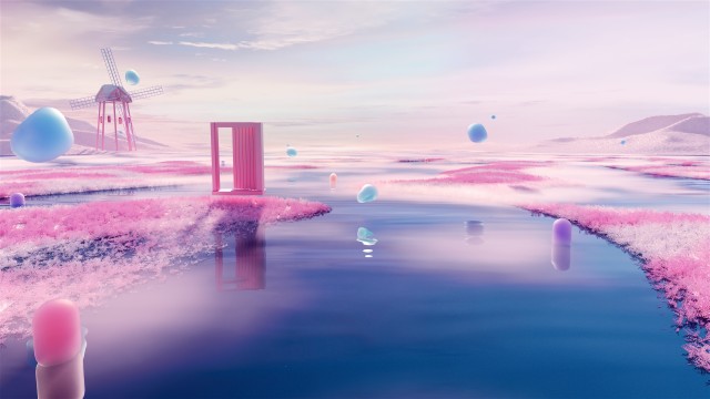 Pink aesthetic Outdoor