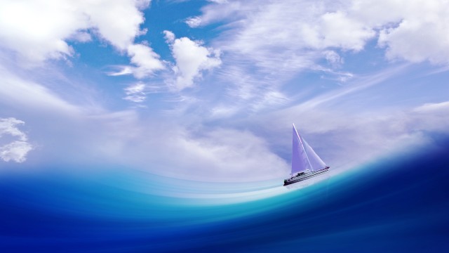 Sailing ship Illusion
