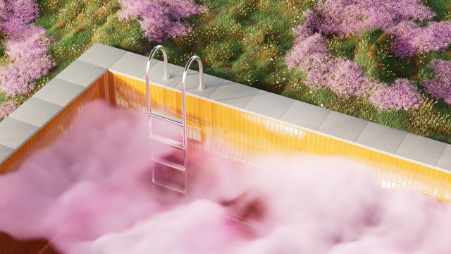 Surreal Aesthetic pool