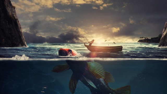 Surreal Fishing