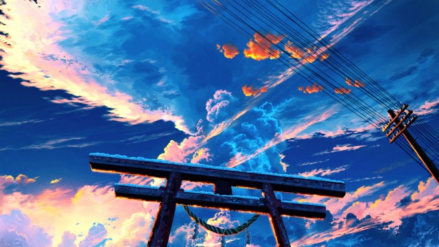 Torii gate Japanese architecture