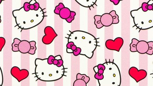 Hello Kitty background Pink background