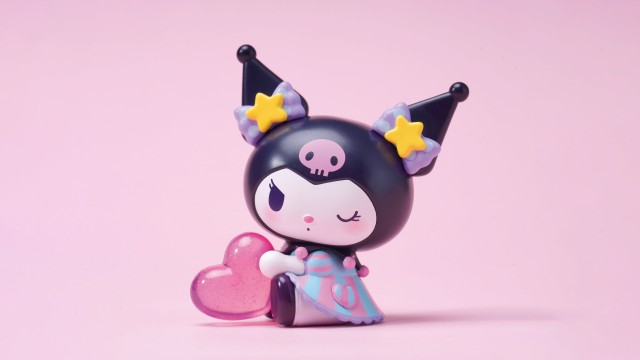 Kuromi Pink Heart
