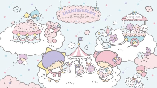 Little Twin Stars Cotton candy