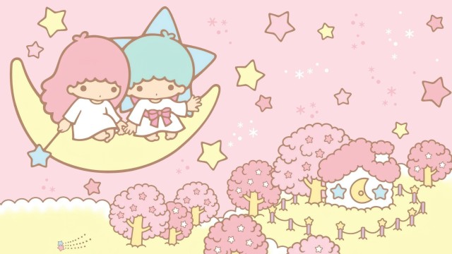 Little Twin Stars Pink aesthetic