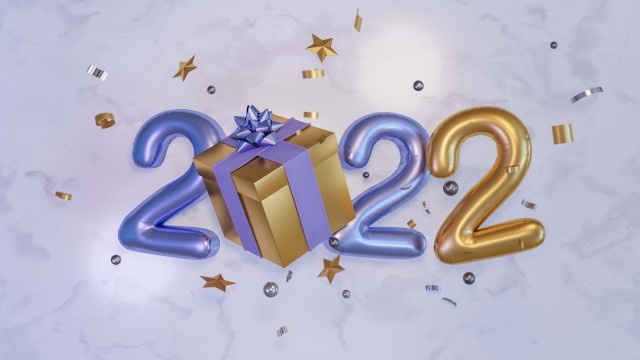 2022 New Year 3D