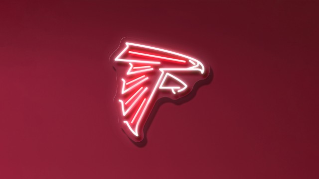 Atlanta Falcons Neon logo