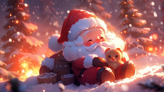 Adorable Santa Claus