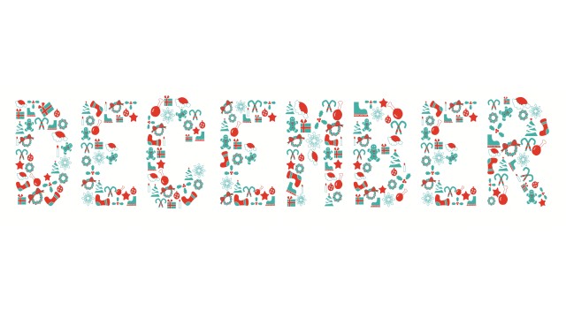 December Christmas background