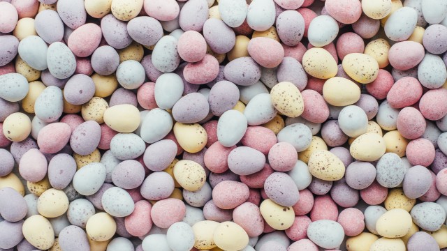 Easter eggs Colorful