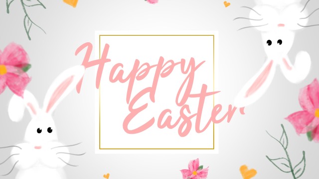 Happy Easter Easter bunny