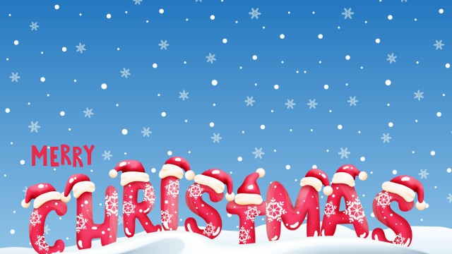 Merry Christmas Snowfall