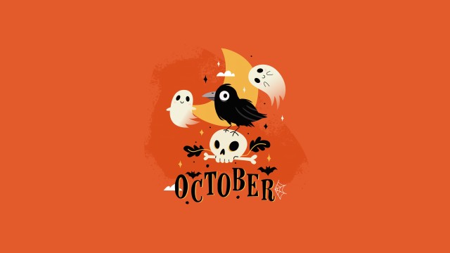 October Halloween background