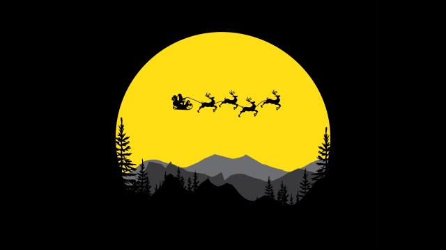 Santa Claus Full moon