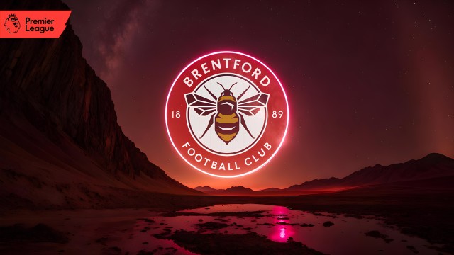 Brentford FC Neon logo