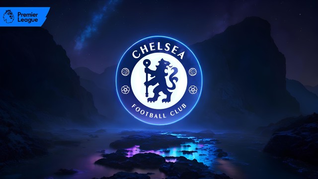 Chelsea FC Neon logo