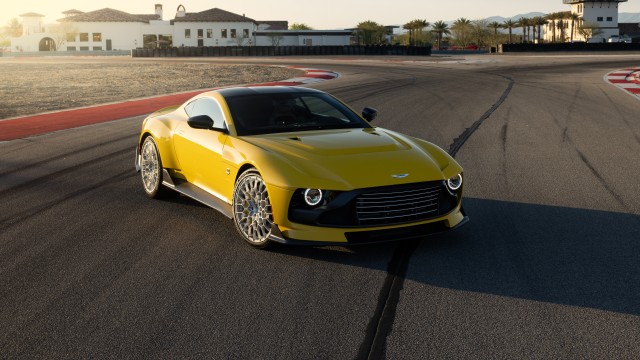 Aston Martin Valour Race track