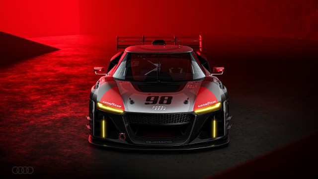 Audi R8 LMS GT3 Red aesthetic